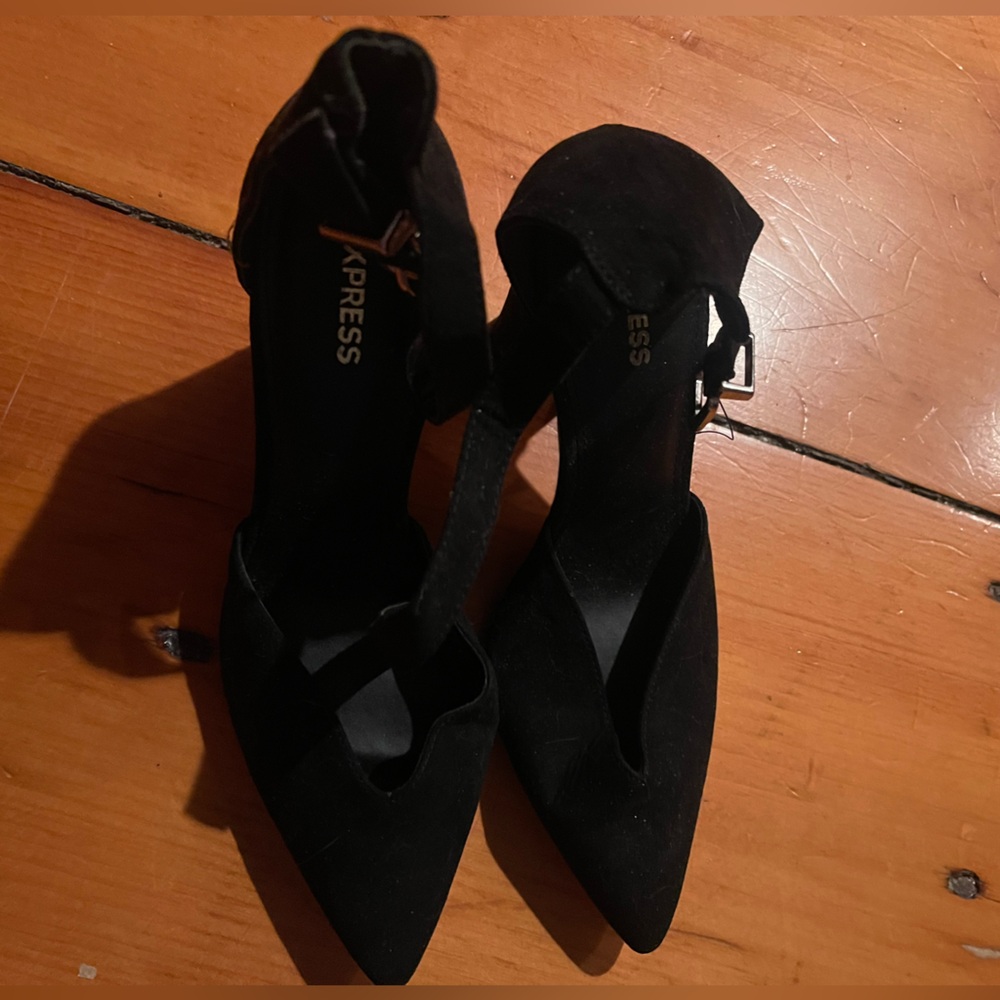 Express Women's Elegant Black Heels